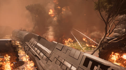 Firefighters Code Red gameplay screenshot 8 — realistic firefighting simulation